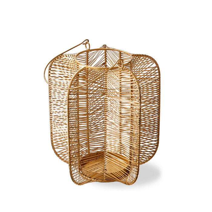 Large Iron In and Outdoor Wells Lantern - 10"