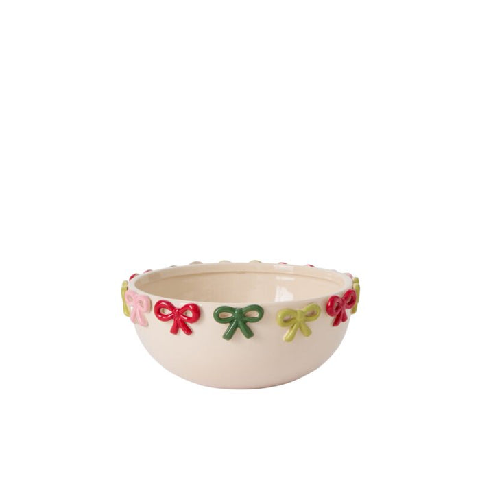 Ceramic Ribbonelle Bowl - 8.5"