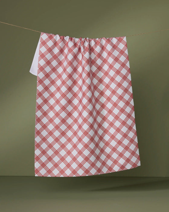 Crimson Wrap Tea Towel