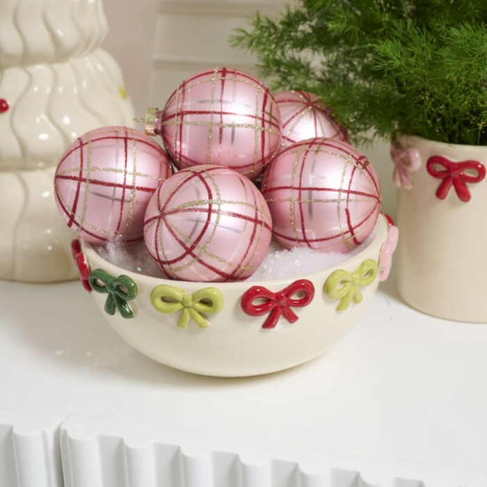 Ceramic Ribbonelle Bowl - 8.5"