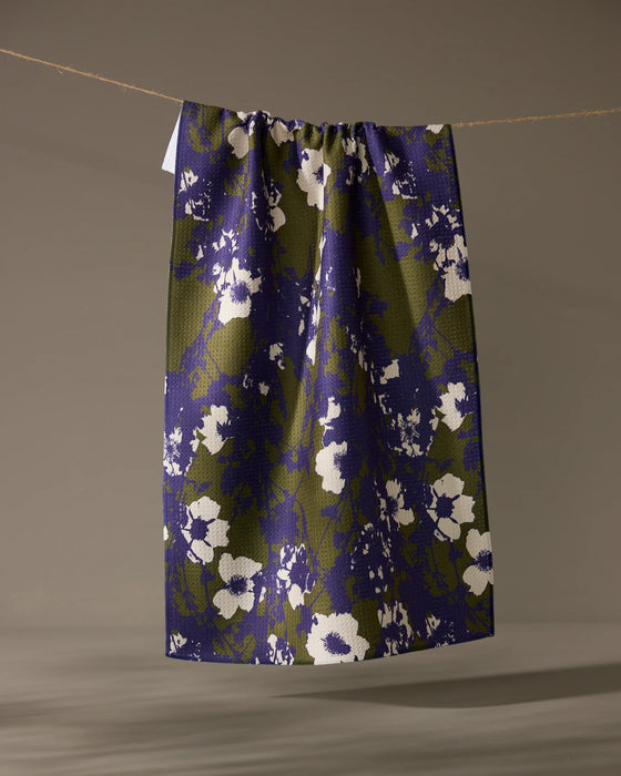 Geometry • Oliveberry Tea Towel - 18x30