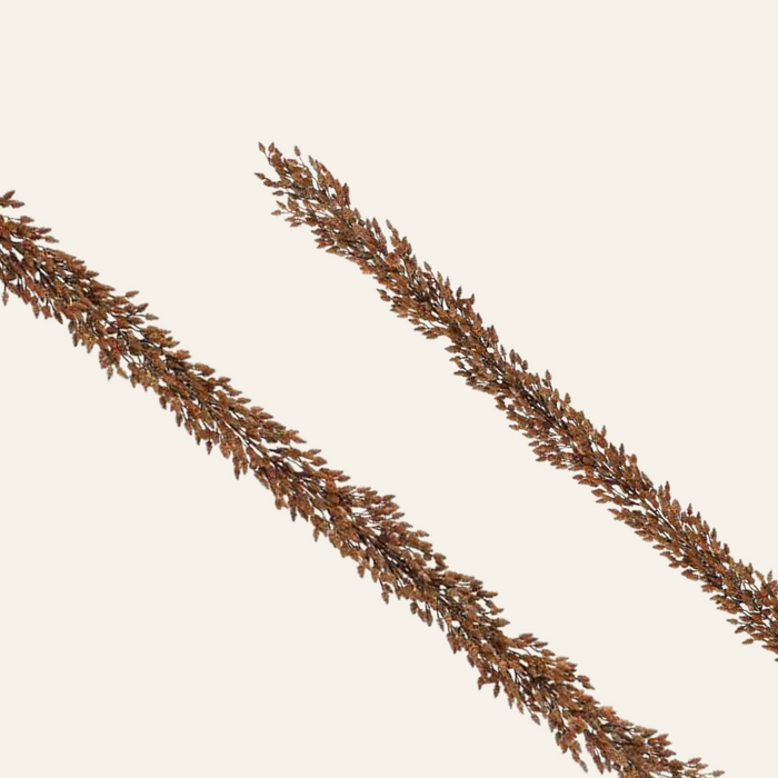 Brown Pine Cone Garland - 72"
