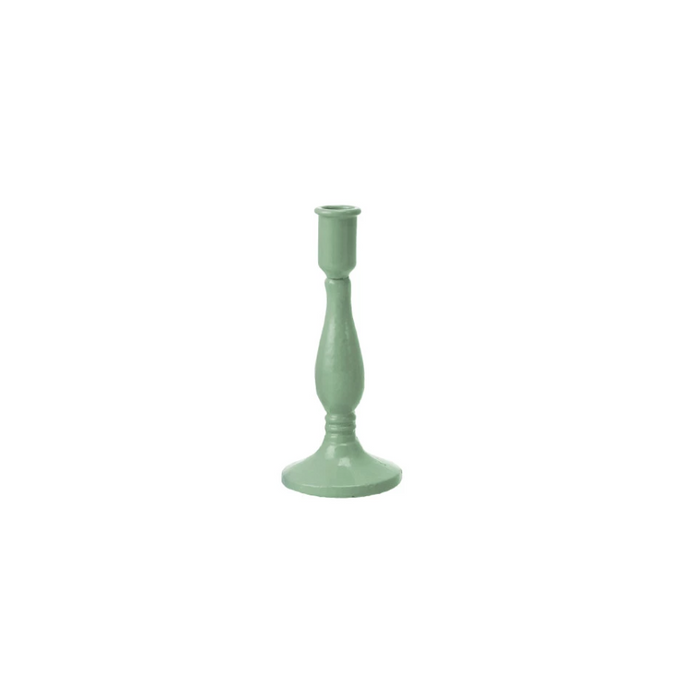 Teal Cast Iron 1/2 Taper Holder - 5.25"
