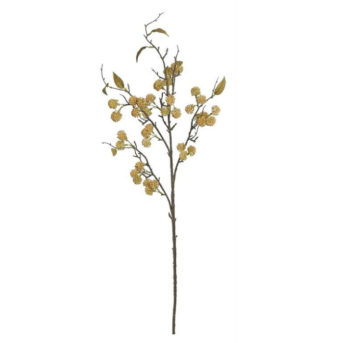 Pearl Fruit Branch Gold - 36"