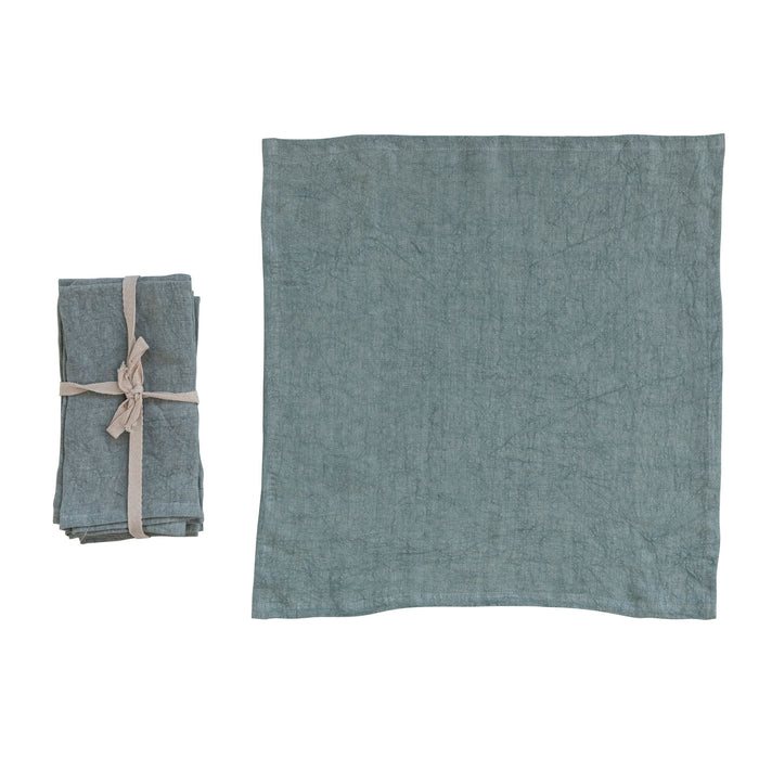 Stonewashed Linen Napkin - 18"