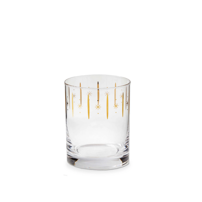 Double Old Fashion Starlight Glass - 18oz