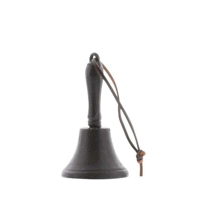 Cast Iron Black Dinner Bell - 5"